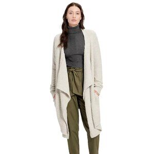 UGG Phoebe Wrap Cardigan S and M Cozy Faux-Shearling Fleecy Blanket-Like Sweater